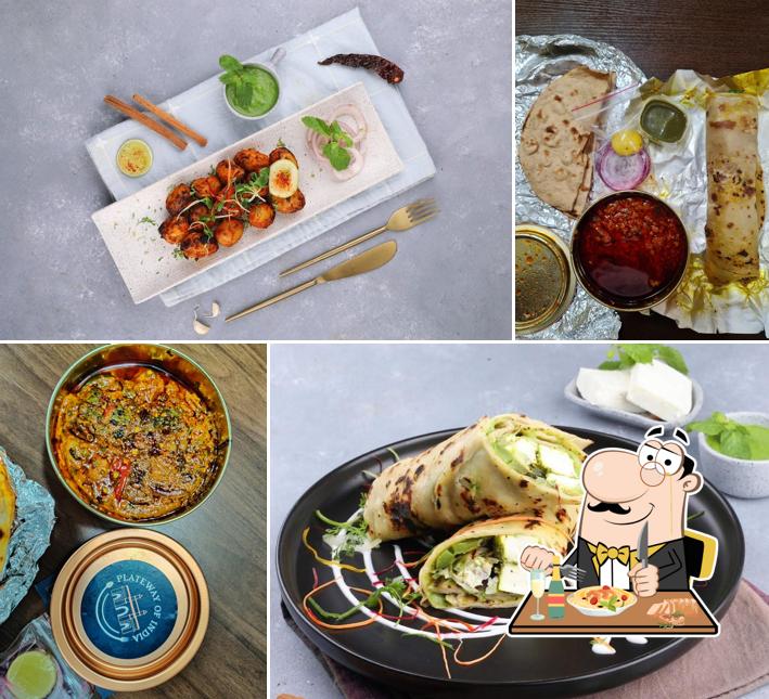 Food at Plateway of India