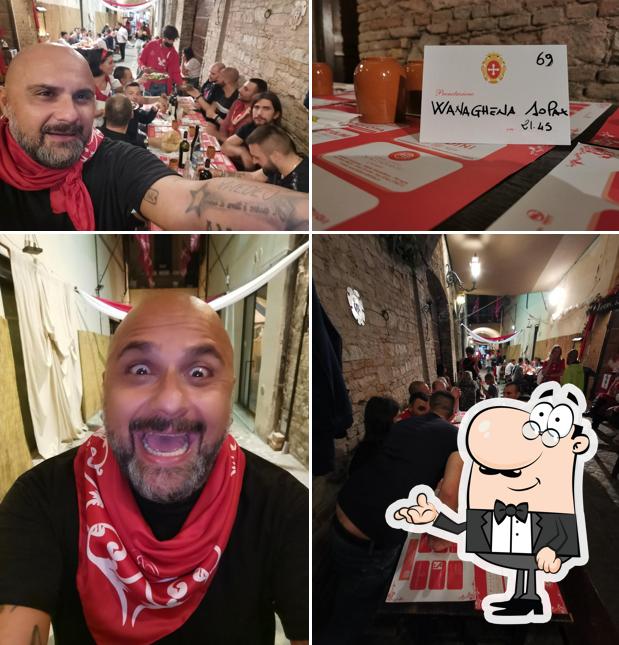 Gli interni di Rione Crocebianca Taverna del Fedele