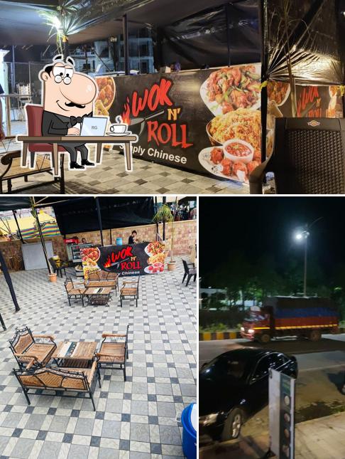 WOK N’ ROLL is distinguished by interior and exterior