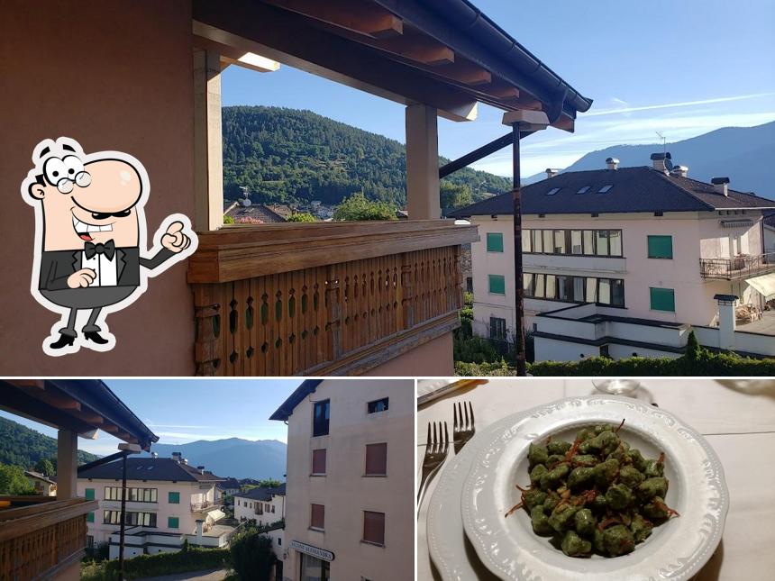 Tra le varie cose da Hotel Dolomiti si possono trovare la esterno e cibo