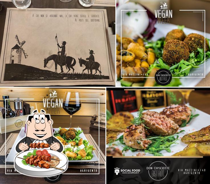 Cibo al Don Chisciotte bistrot