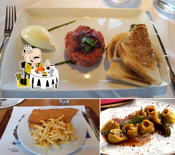 Platti al Albergo Piz Seteur