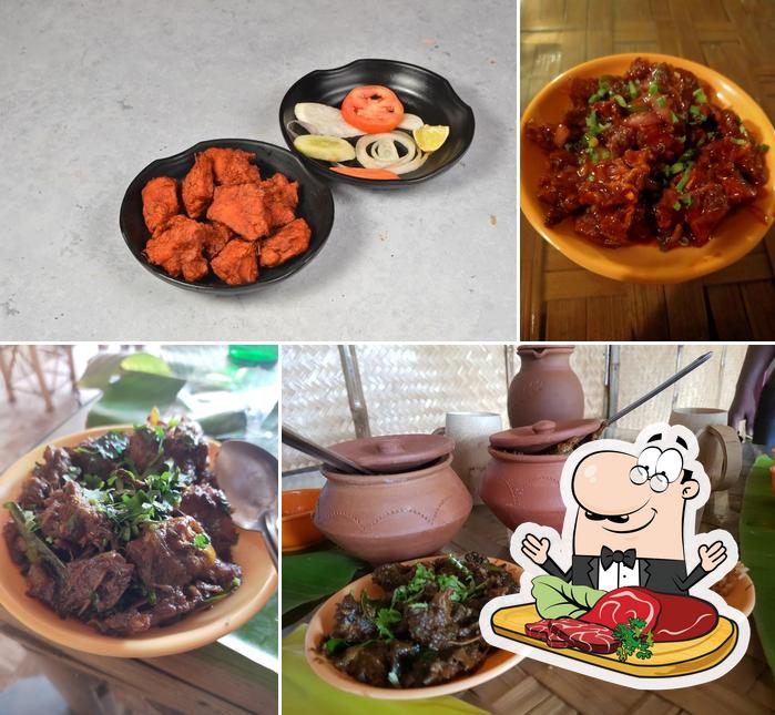 Bamboo Heaven Restaurant serves meat meals