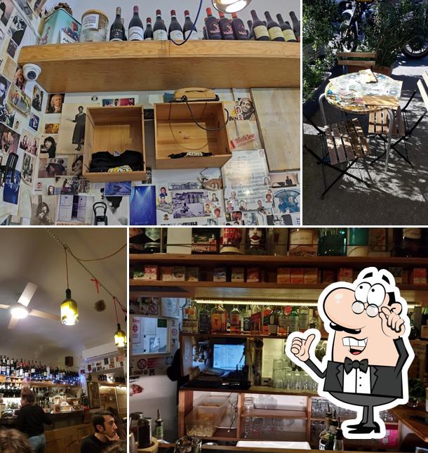 Dai un'occhiata agli interni di Basquiat Cafè
