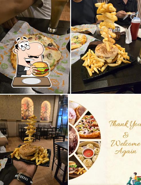 Order a burger at Beyond Temptation