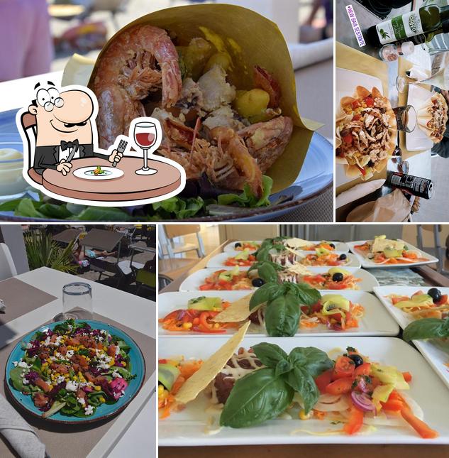 Cibo al Il Sestante Beach Restaurant