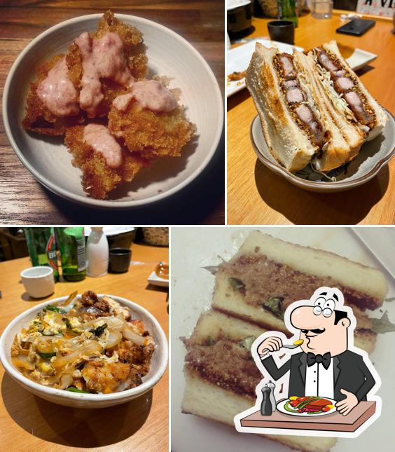 Comida em Izakaya Donchan