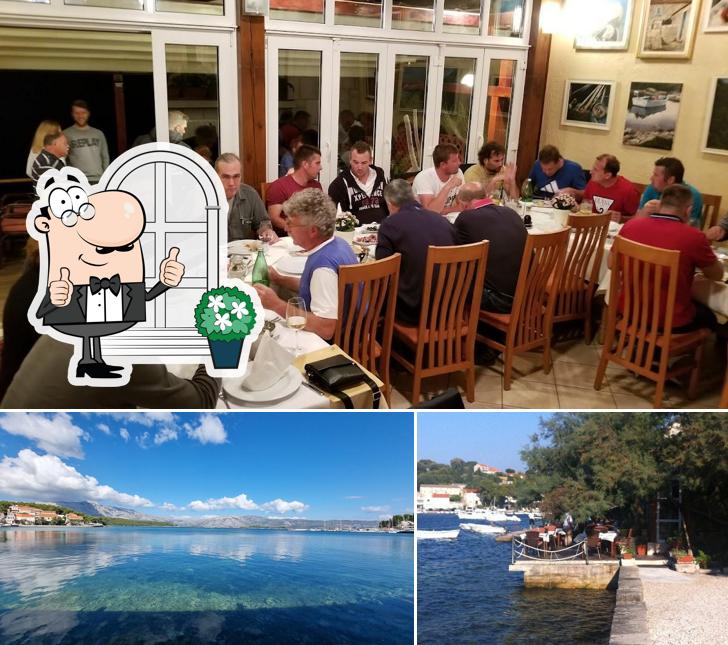 La immagine di esterno e interni da Konoba More