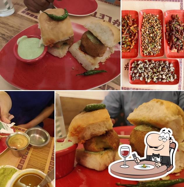 Meals at Naan Dosa Pavs Pure Vegetarian Family Restaurant Sector V