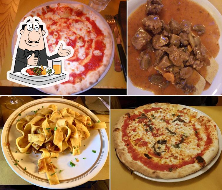 Cibo al Pizzeria Brasserie Cougnentse