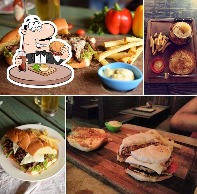 Try out a burger at Plan B
