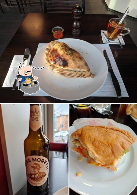 Tra le varie cose da Caffè Bistro La Pista si possono trovare la cibo e birra