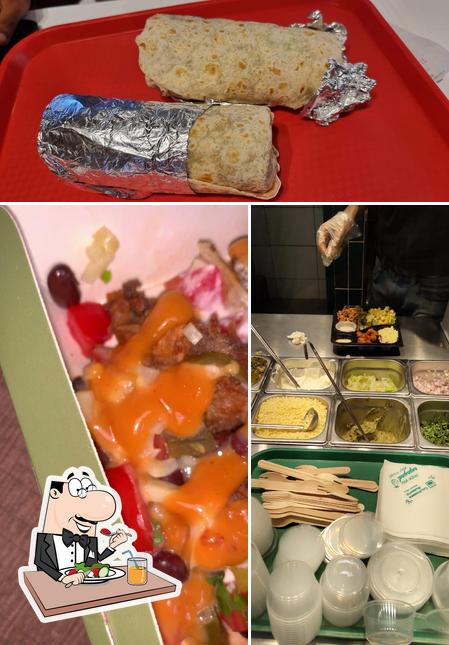 Food at California Burrito Mexican Kitchen @ Necklace Pride