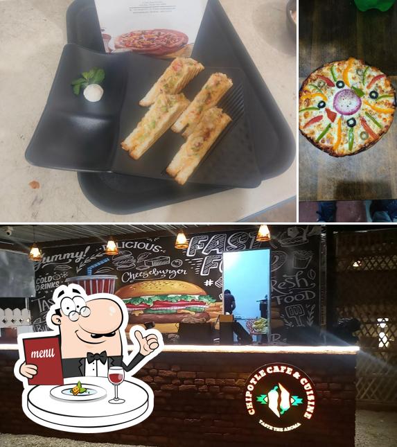 Food at Chipotle Cafe & Cuisine