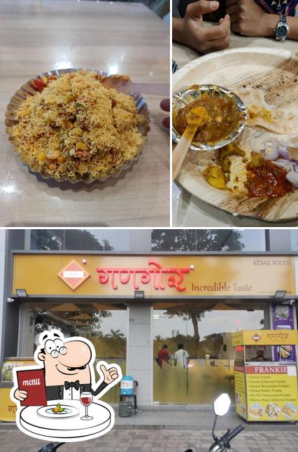 The restaurant's food and exterior