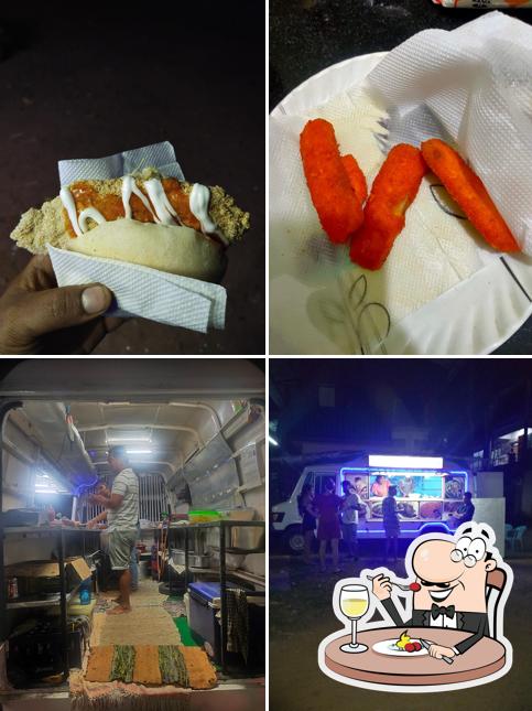 The picture of food and exterior at Goan Street Food