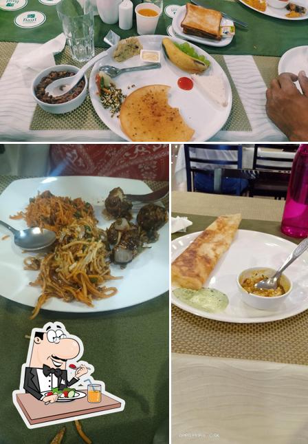 Food at Hotel The Basil Park