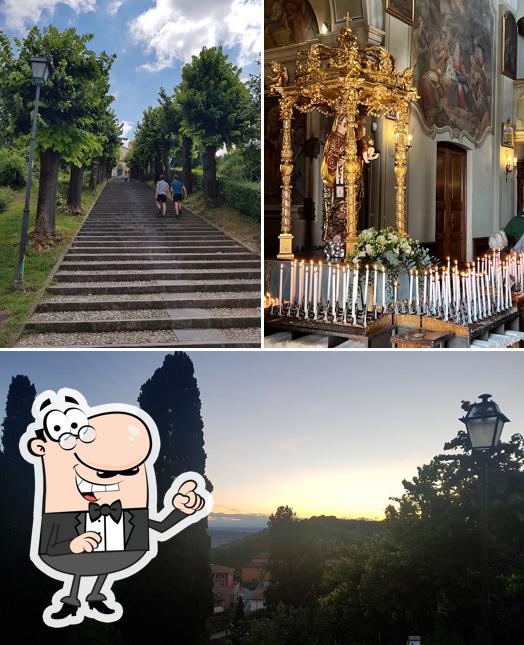 Goditi la vista dall'area esterna di CASCINA LIMONTA bar e tavola calda