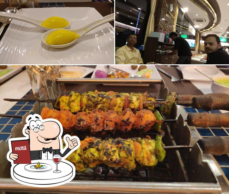 The restaurant's food and interior