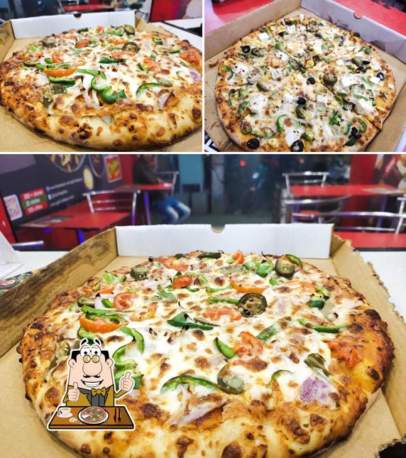 Try out various variants of pizza