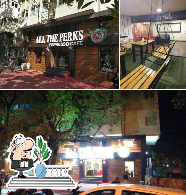 Check out how All The Perks Espresso Cafe looks outside