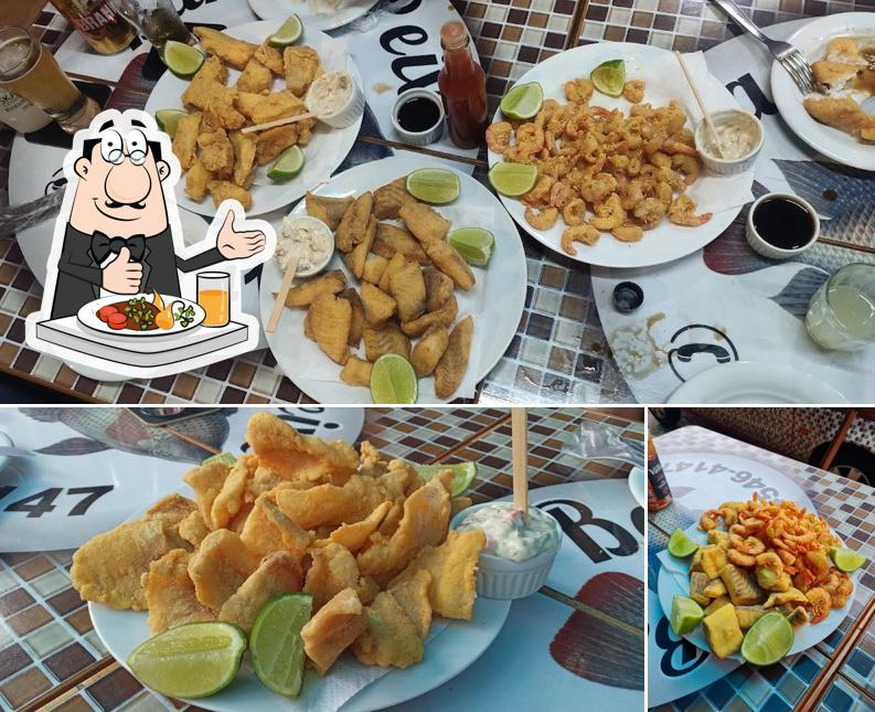 Platos en Bar do Peixe