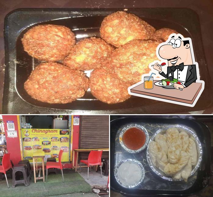 Among different things one can find food and interior at Chinagram Tasty Fast Food Restaurant