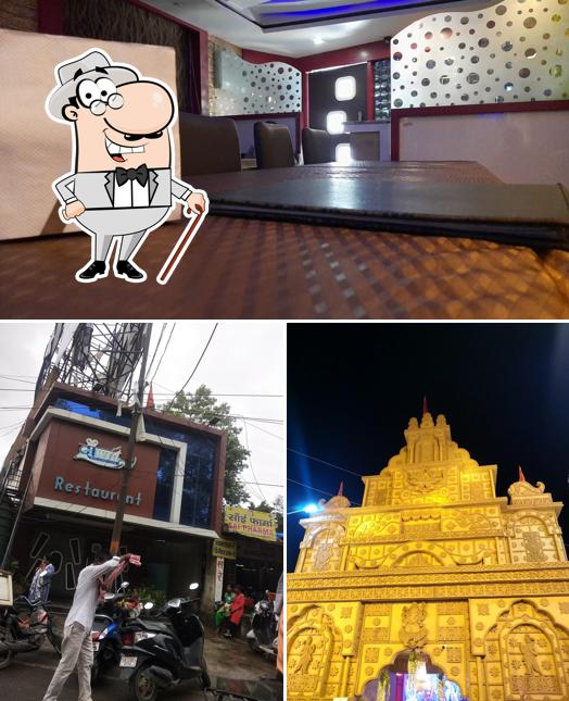 The photo of exterior and interior at Dawat Restaurant