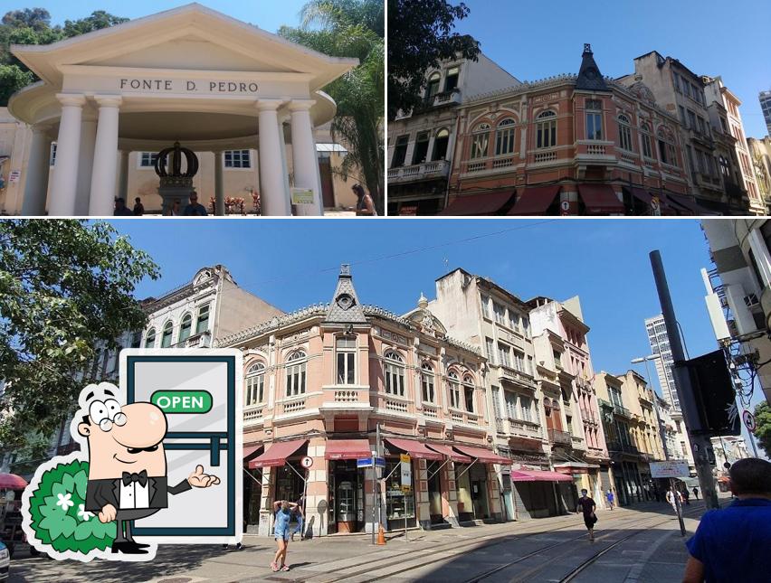 Veja imagens do exterior do Casa Cavé