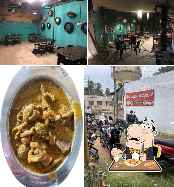 Gowdru Family Restaurant (Nati style) is distinguished by food and interior