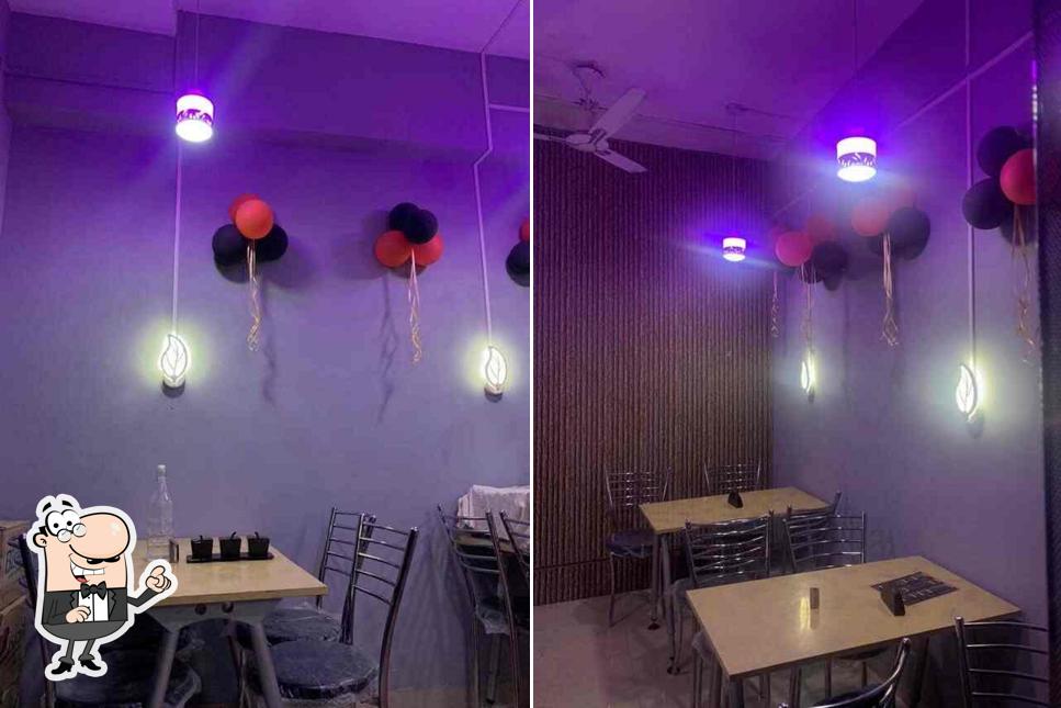 The interior of Indian Flavours
