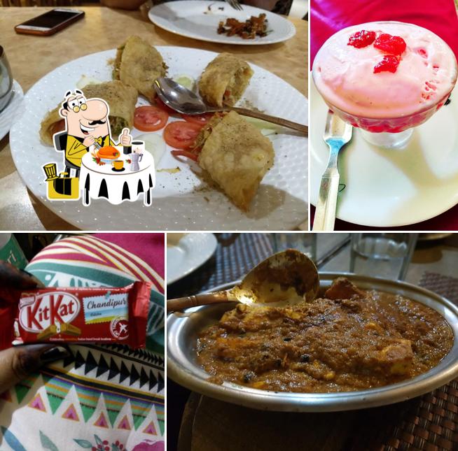 Food at Lazeez Restaurant