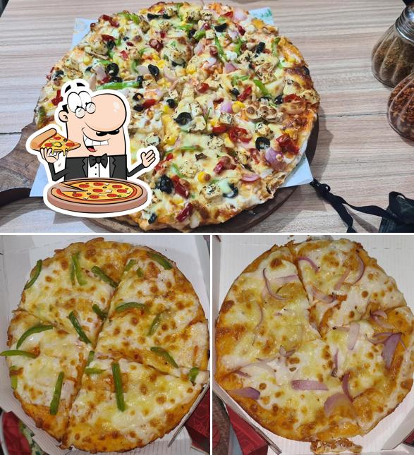 Get different kinds of pizza