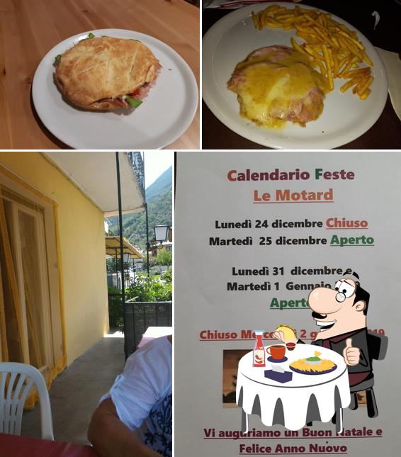 Prenditi un hamburger a Le Motard
