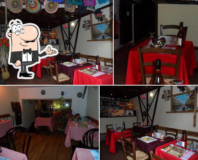 Gli interni di Cucina Chilena Milan