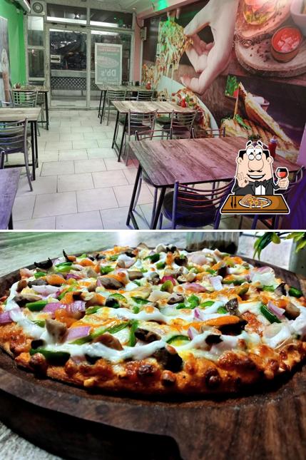 Pick pizza at Db's Pizza hub