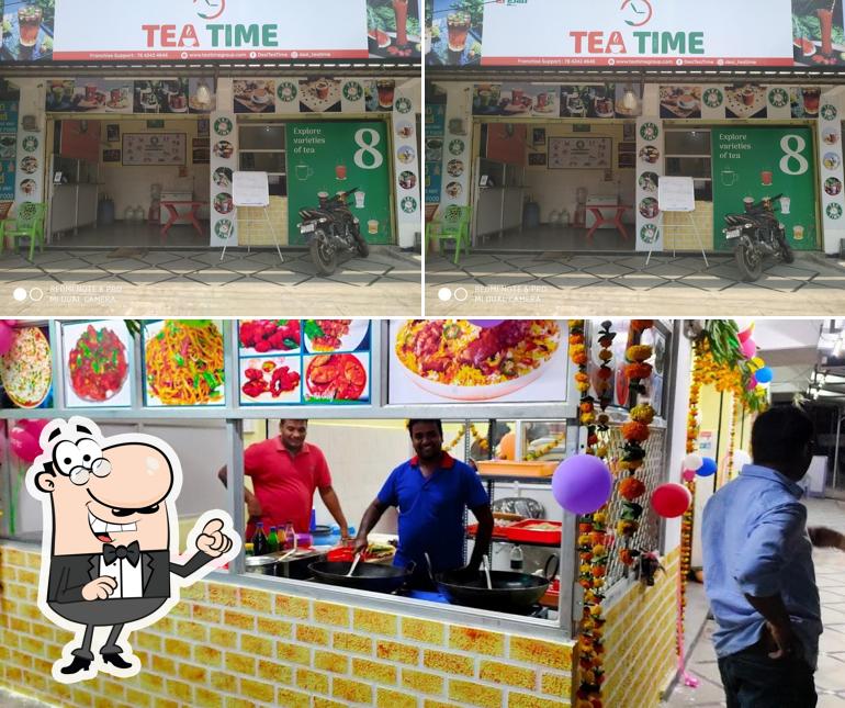 The exterior of Hari Hara Chicken Hub & Tea time