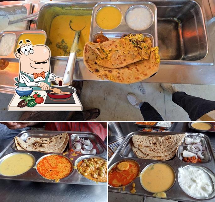 Chicken curry at Pushkar hotel and restaurent