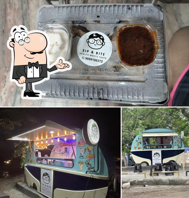 The interior of Sip & Bite (Best Cafe in Faridabad)