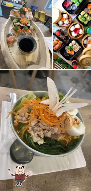 Food at Snack on Sushi
