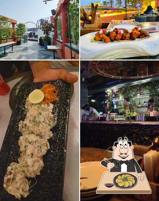 Gyoza at Unplugged courtyard lucknow