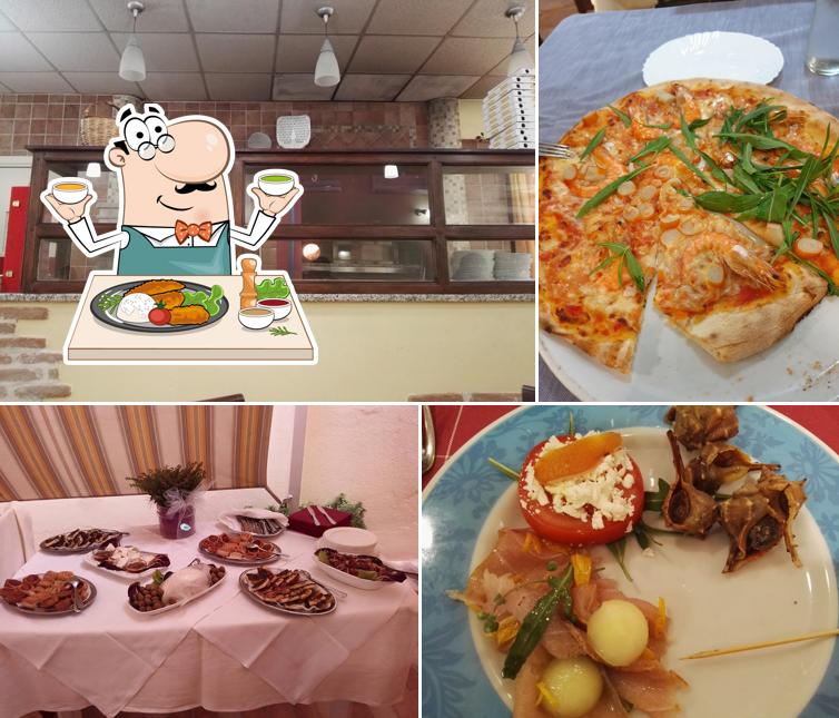 Platti al Ristorante Pizzeria La Perla Rosa