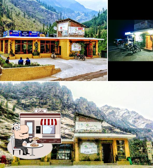 The exterior is an important feature of The Apple Tree Lodge, Kothi Valley - MANALI