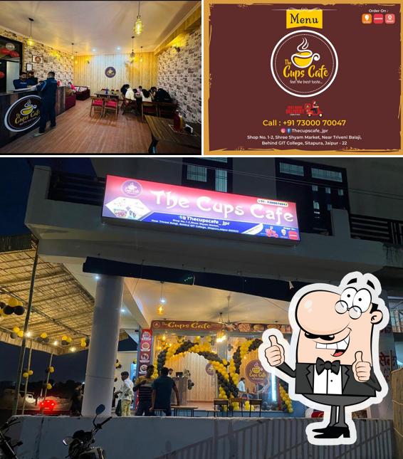 Here's a photo of The Cups Cafe