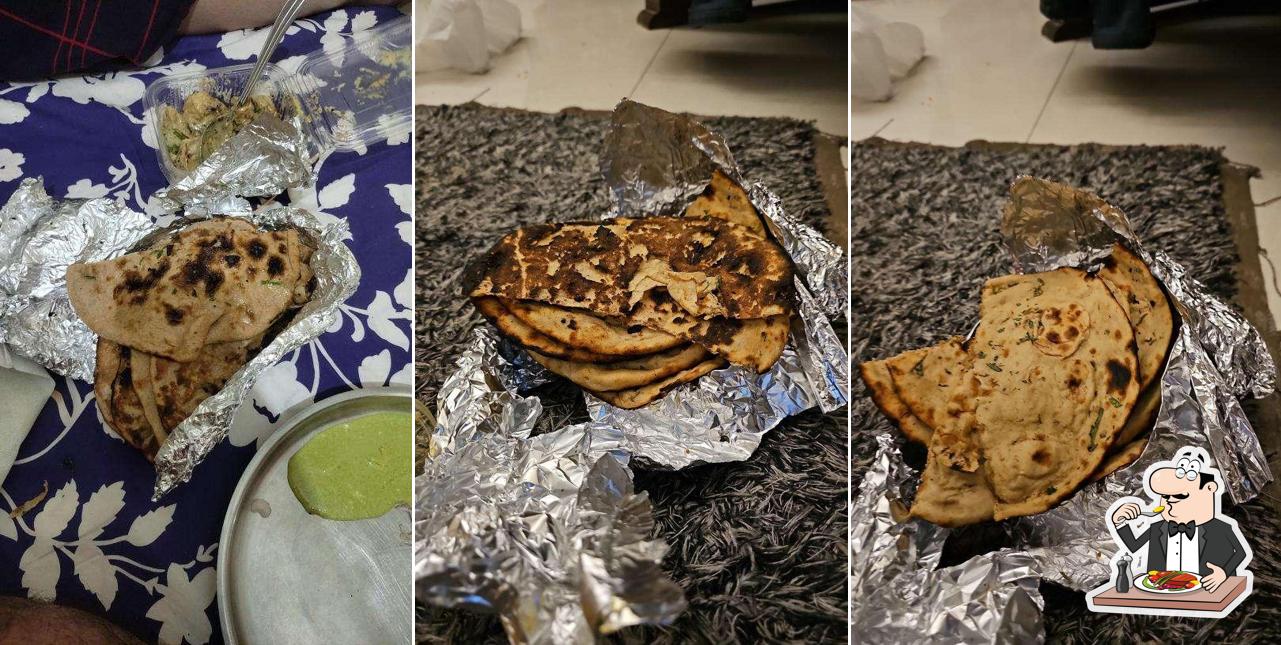 Food at King Ji Malai Chaap Restaurant