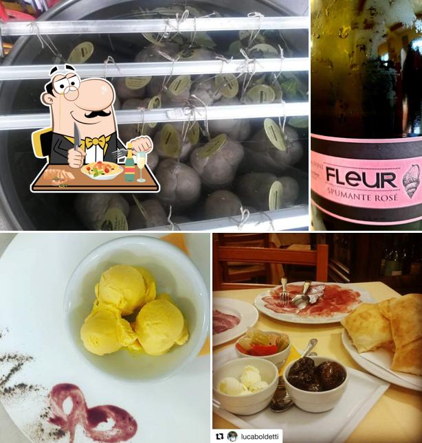 Cibo al Trattoria Campanini