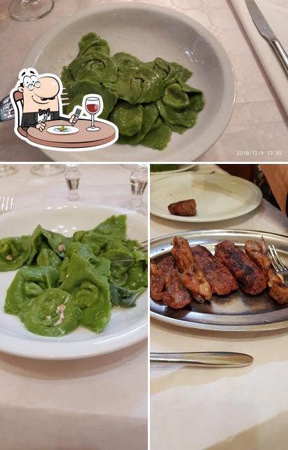 Cibo al Trattoria Adriana
