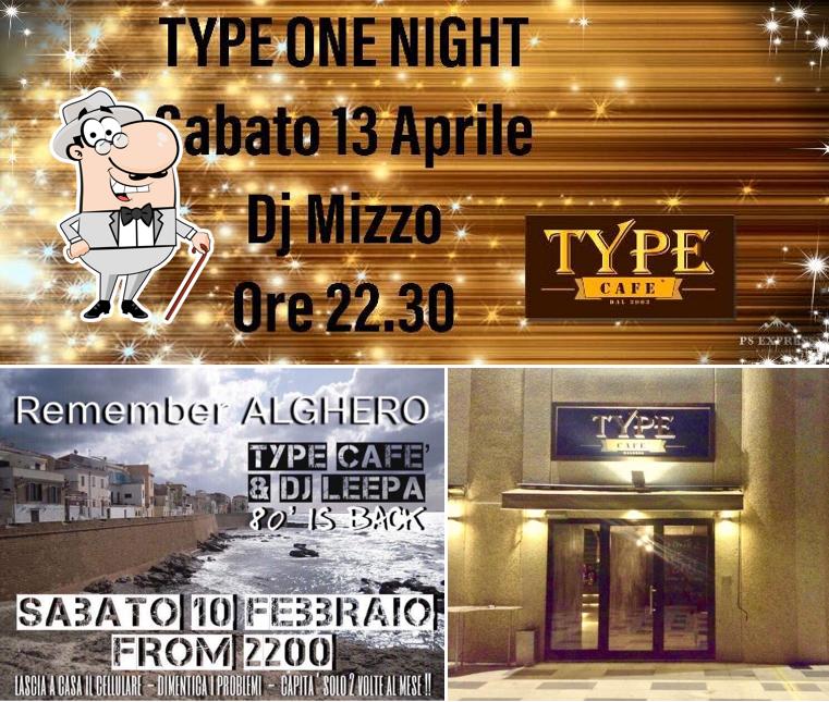 Gli esterni di Bar Type Cafe'