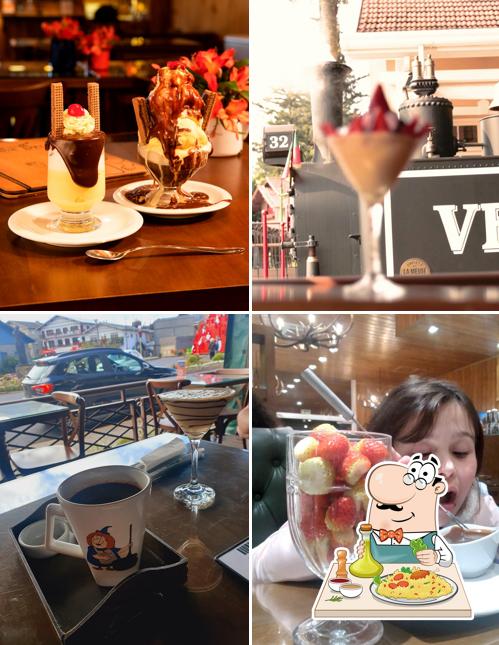 Comida em Casa da Velha Bruxa