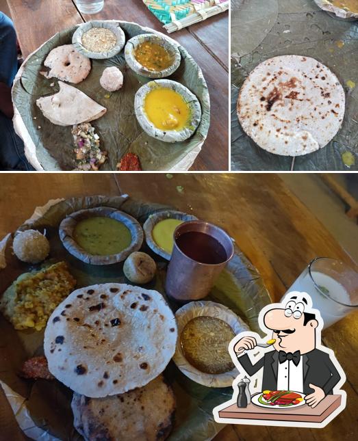 Food at Gaukripa Bundeli bhojnalaya